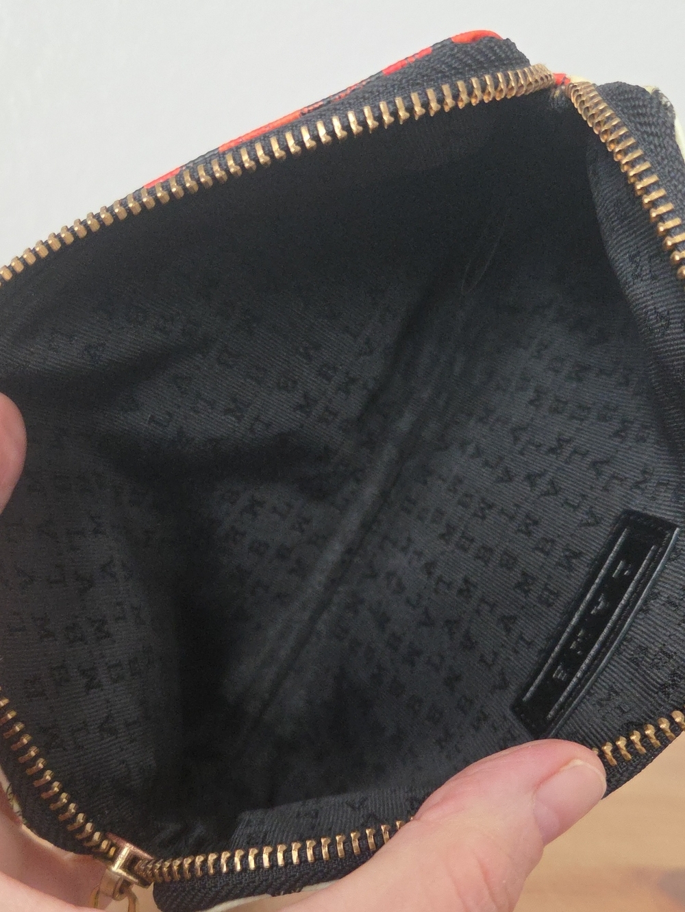 NWT Y2K L.a.m.b. Gwen Stefani Marigold Cosmetic Zipper Pouch GLORIOUS PATTERN🌻 - Picture 8 of 10